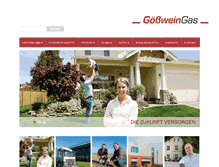 Tablet Screenshot of goesswein-gas.de
